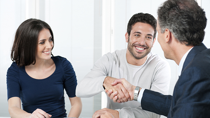 tax professional with clients